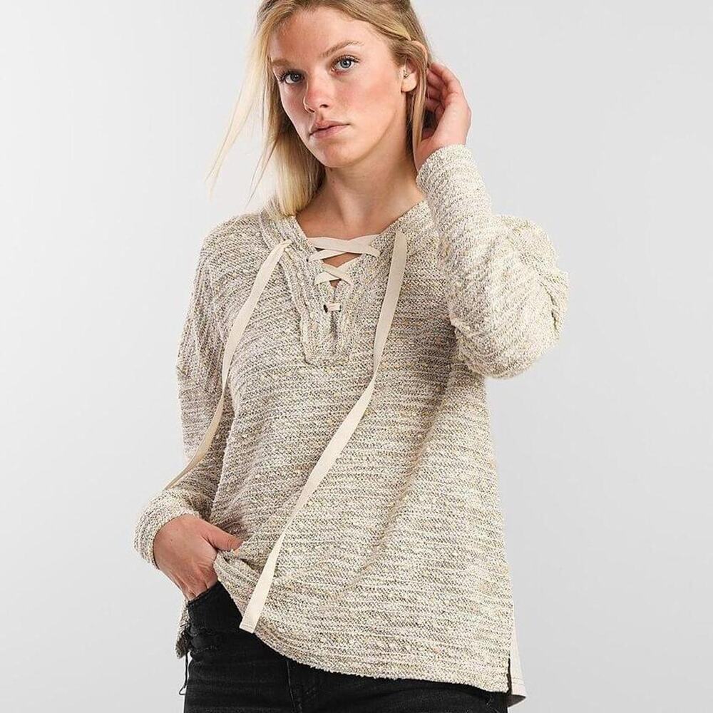 NWT Women's Top BKE Reverse French Terry Top
